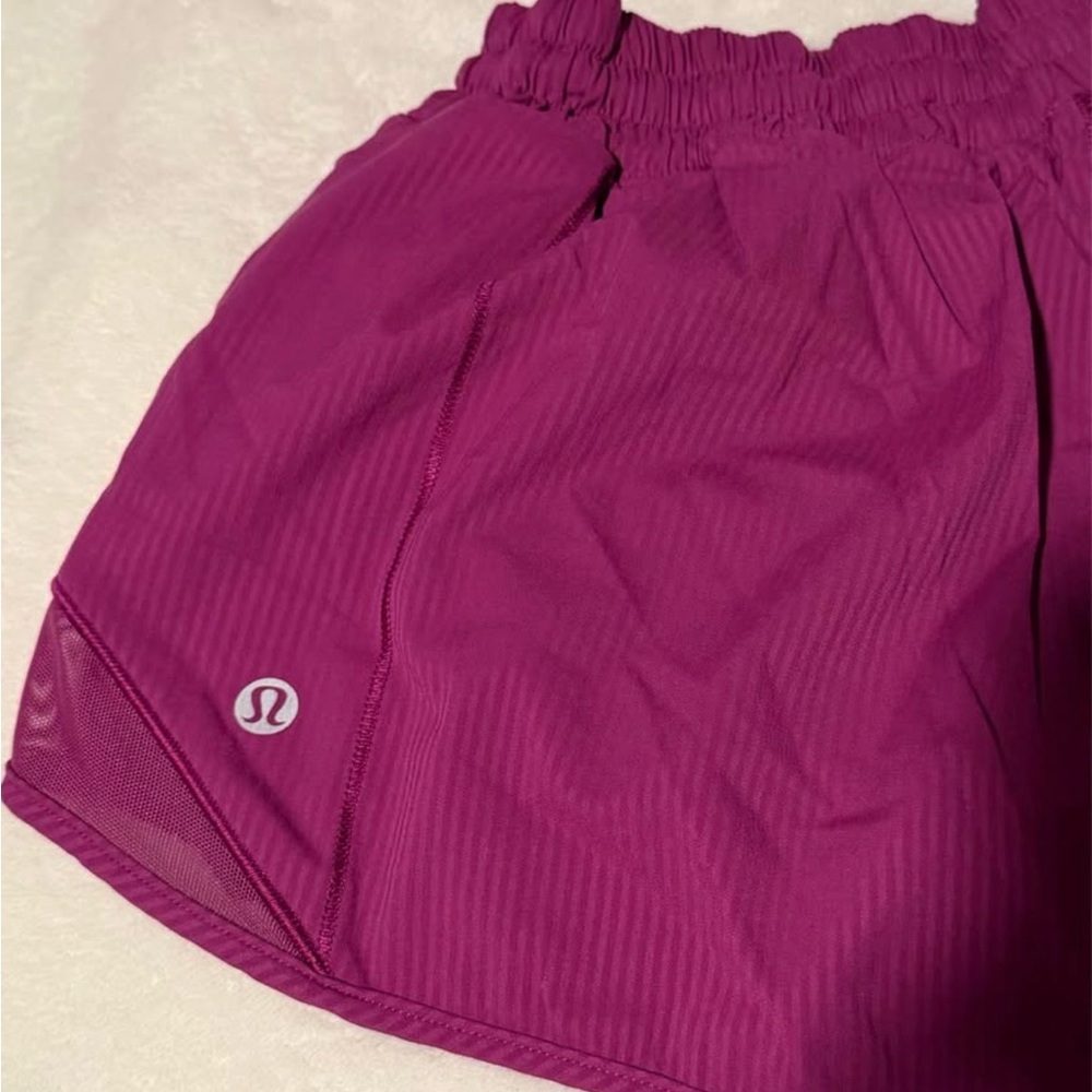 lululemon Women's Magenta Athletic Shorts